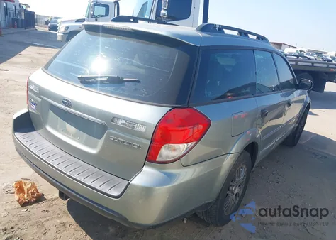 2009 Subaru Outback 2.5I из США, поврежденный, VIN 4S4BP60C597340858